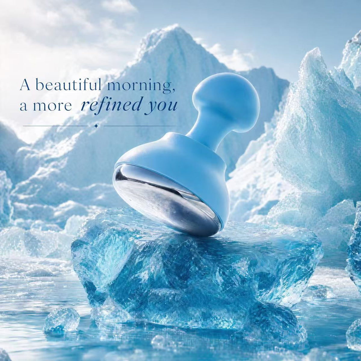Refresh & Revitalize Your Skin in Minutes | Facial Ice Roller Device✨