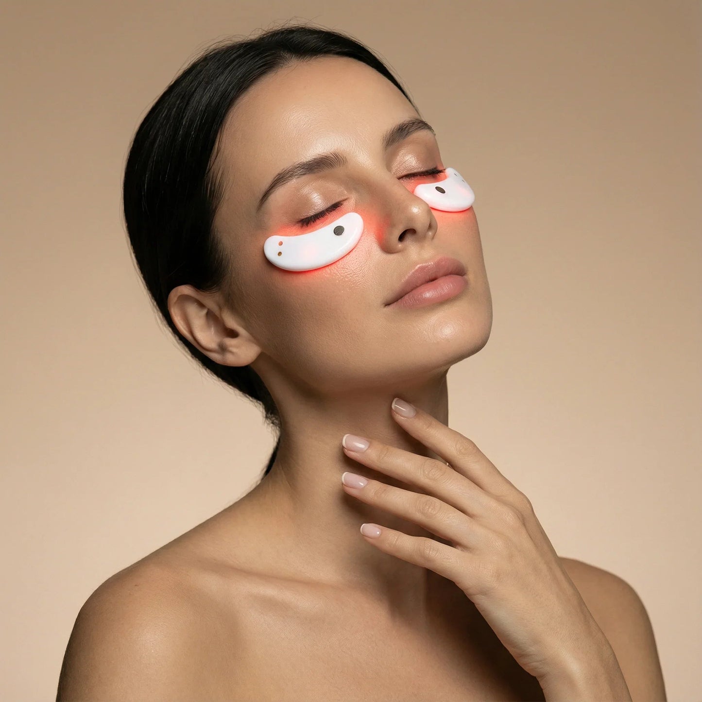Nicebeam Red Light Therapy Eye Pods | Rejuvenece tu Mirada y Reduce Bolsas, Ojeras y Líneas de Expresión