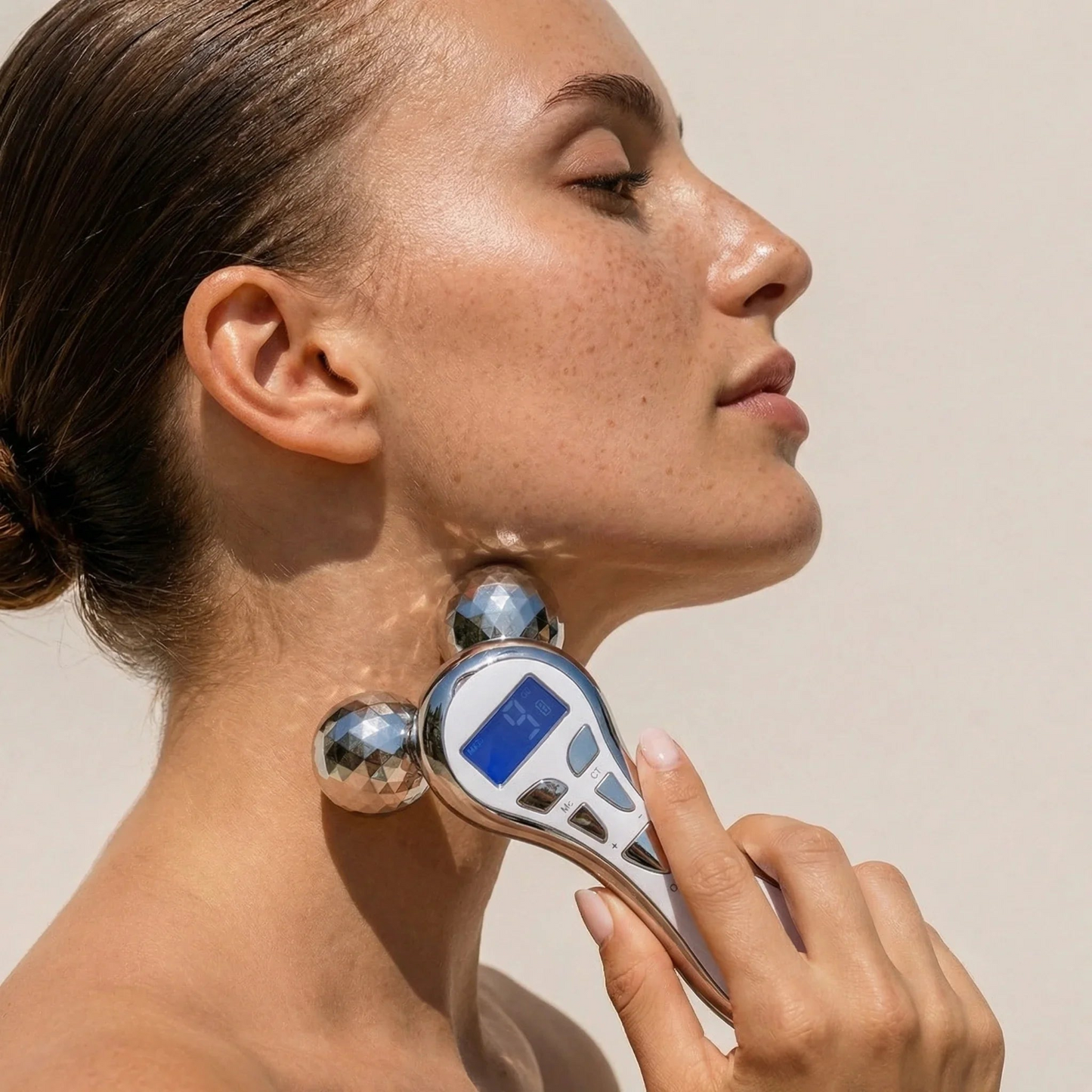 Masajeador Facial EMS 4D Lift Pro | Lifting Facial, Contorno Definido y Piel Más Firme ✨